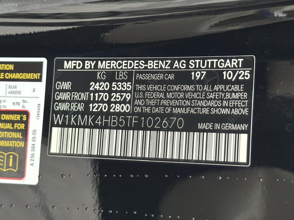 New 2026 Obsidian Black Metallic Mercedes-Benz CLE 300 image 72