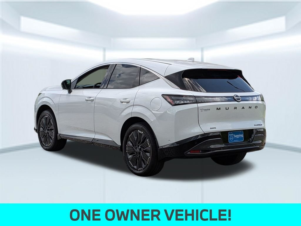 Certified Used 2025 White Nissan Platinum image 4