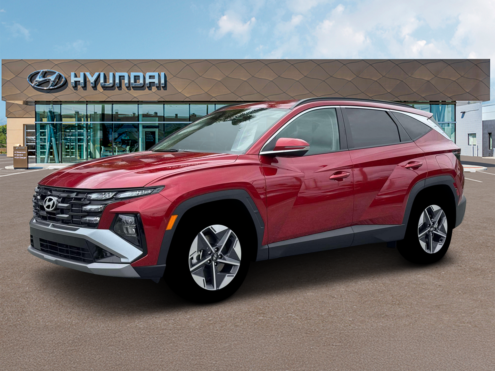 New 2026 Ultimate Red Hyundai SEL Premium FWD image 2