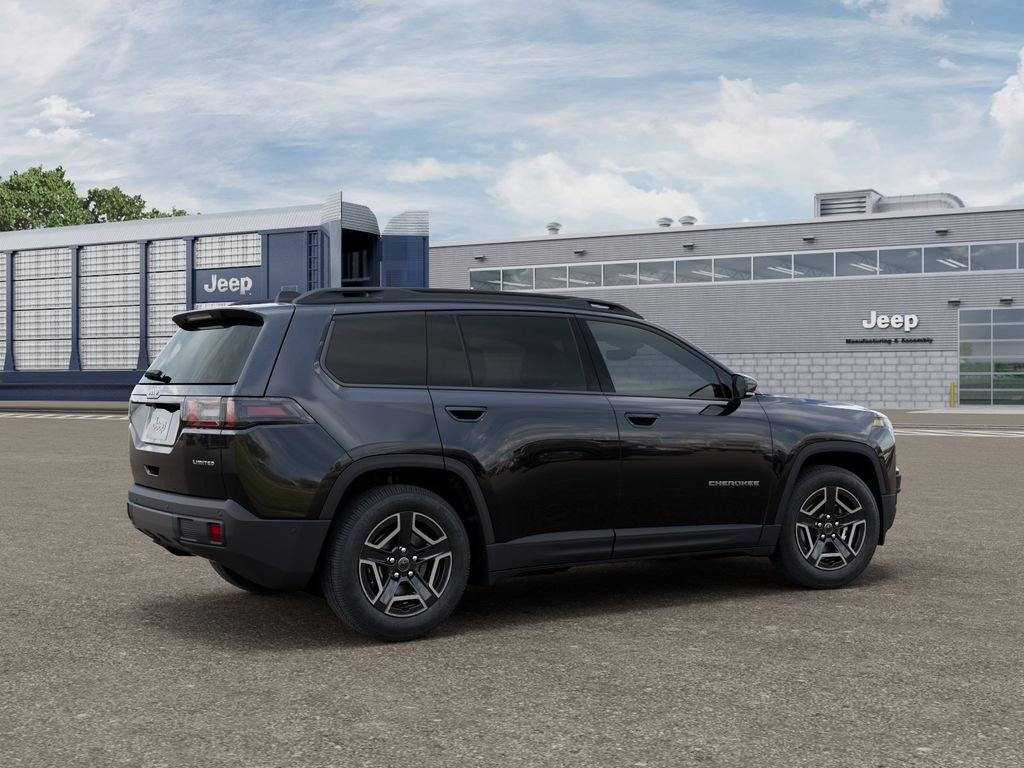 New 2026 Diamond Black Crystal Pearl-Coat Exterior Paint Jeep Limited image 4