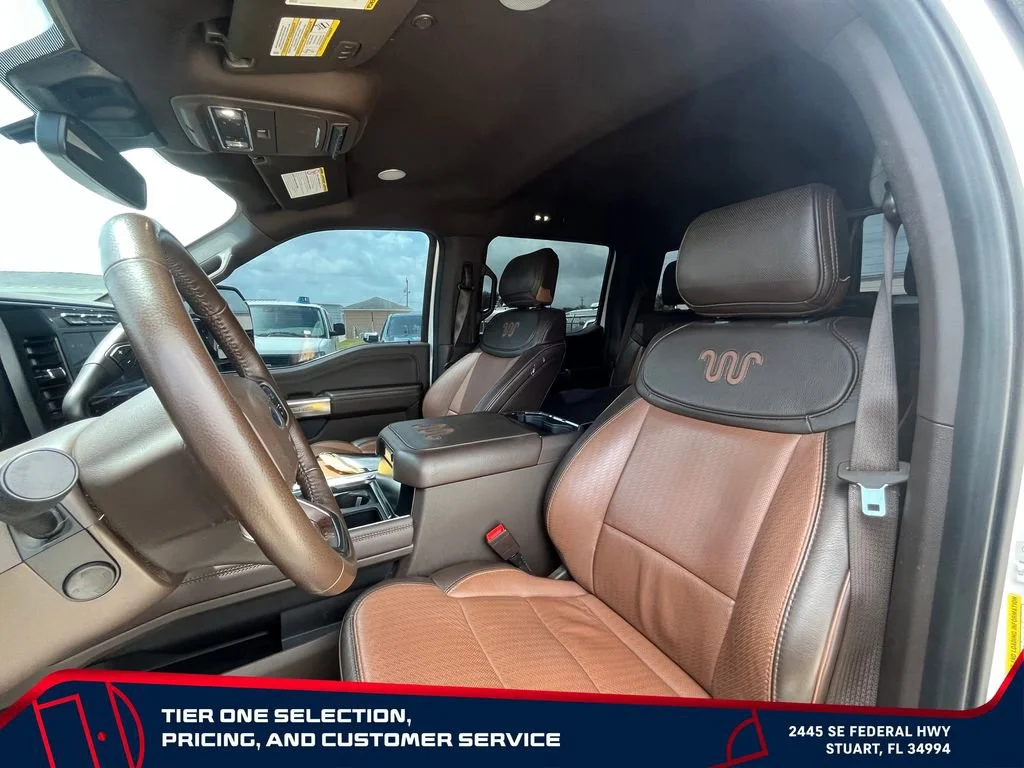 Used 2023 White Ford King Ranch image 14