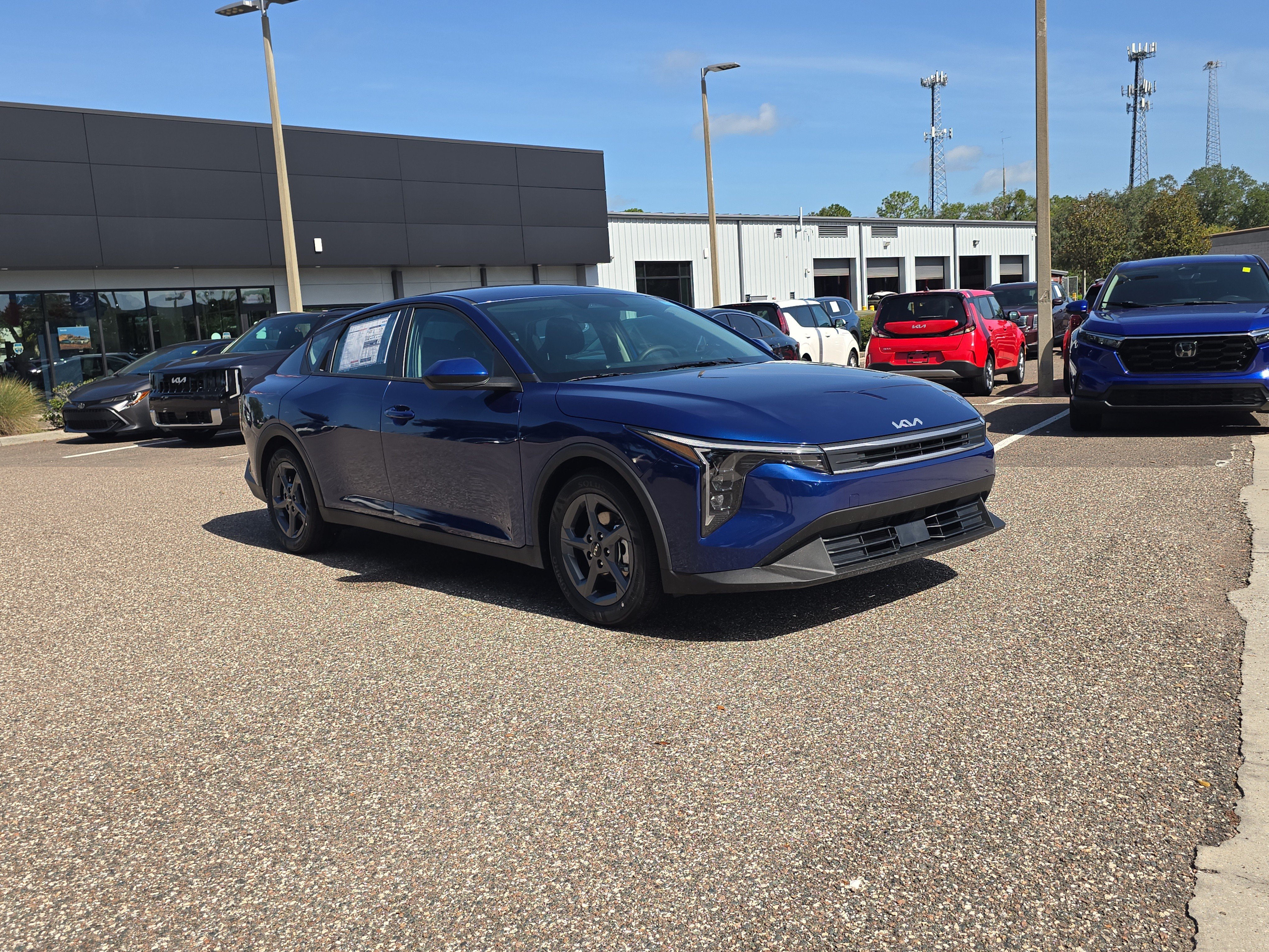 New 2026 Deep Sea Blue Kia LXS image 2