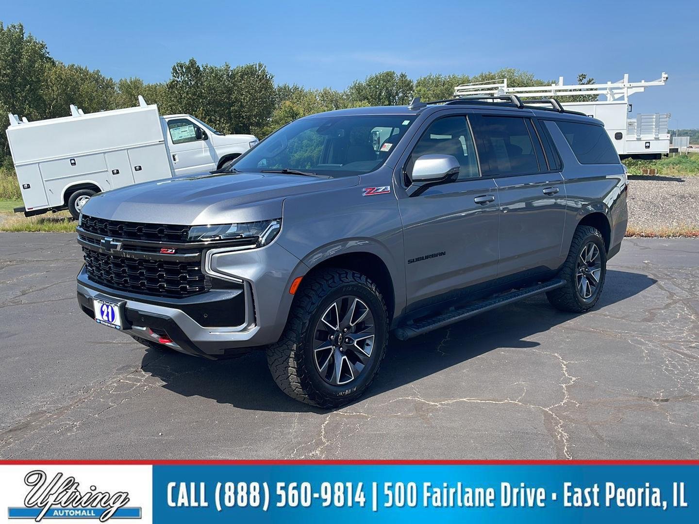 Used 2021 Satin Steel Metallic Chevrolet Z71 image 1