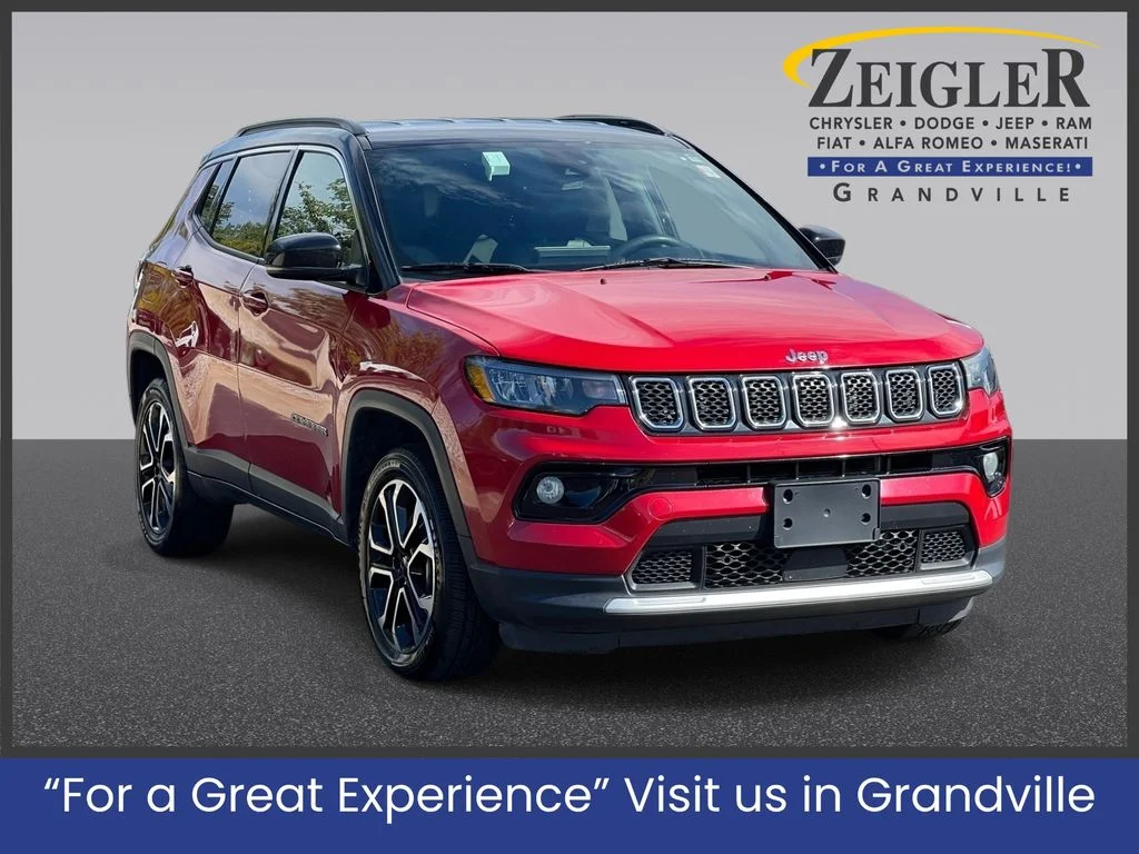 Used 2024 Black Jeep Limited image 1