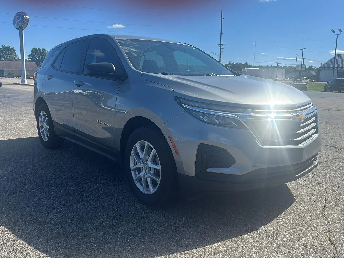 Used 2024 Sterling Gray Metallic Chevrolet LS image 3
