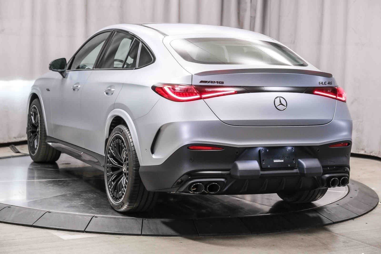 New 2026 MANUFAKTUR Cirrus Silver Magno Mercedes-Benz AMG® GLC 43 4MATIC Coupe image 43