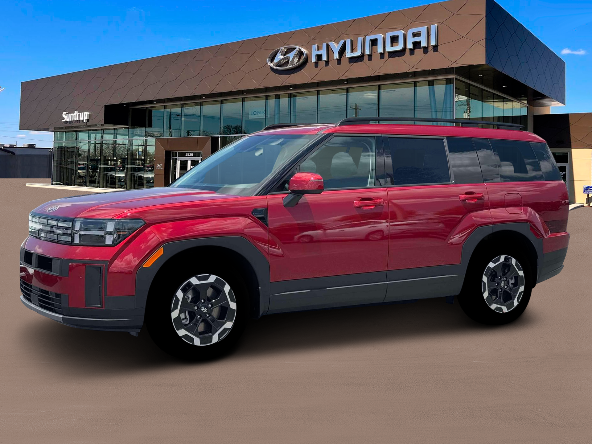 New 2026 Ultimate Red Hyundai SEL AWD image 2
