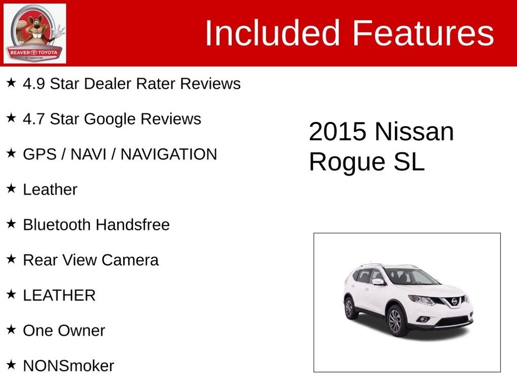 Used 2015 White Nissan SL image 4
