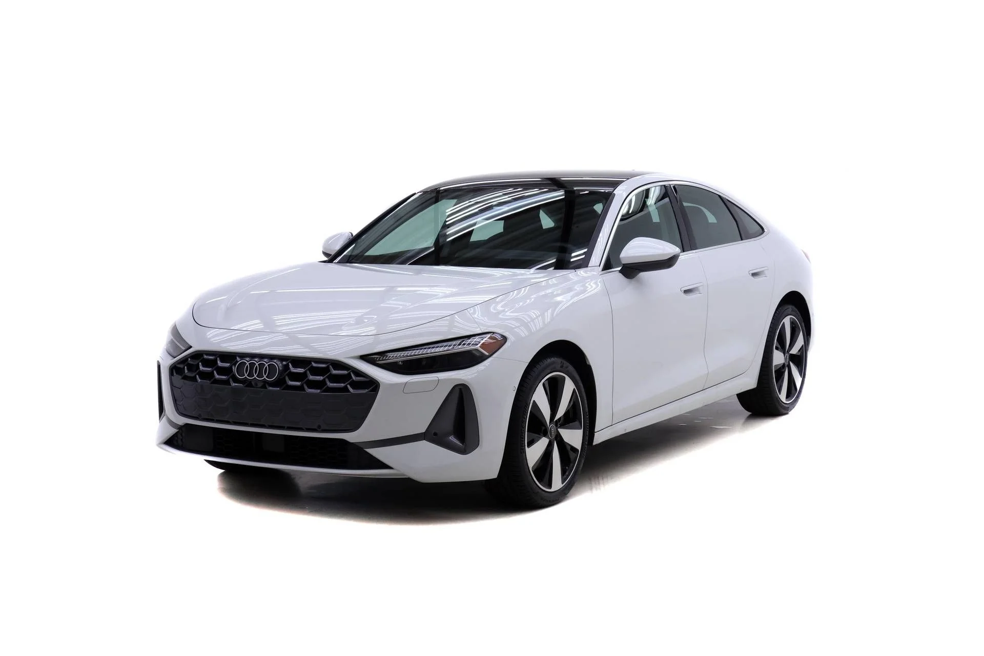 Certified Used 2025 White Audi 2.0T Premium Plus image 1