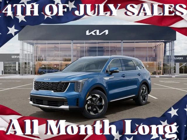 New 2026 Mineral Blue Kia EX image 1