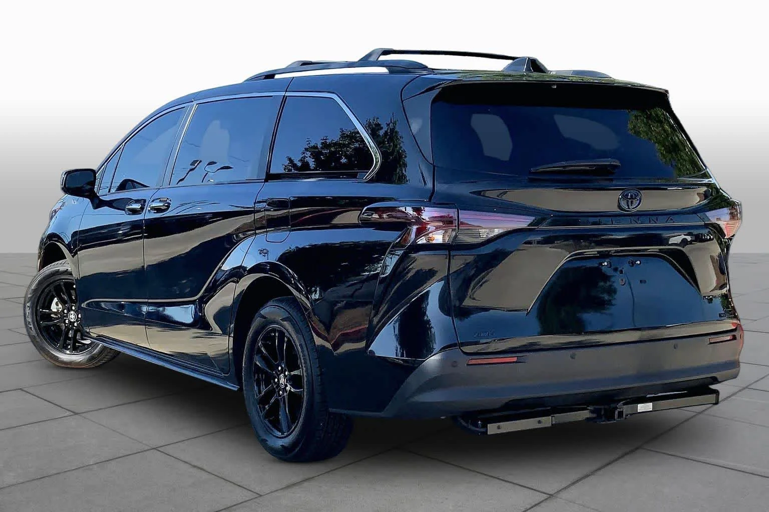Used 2024 Midnight Black Metallic Toyota Woodland Edition image 12