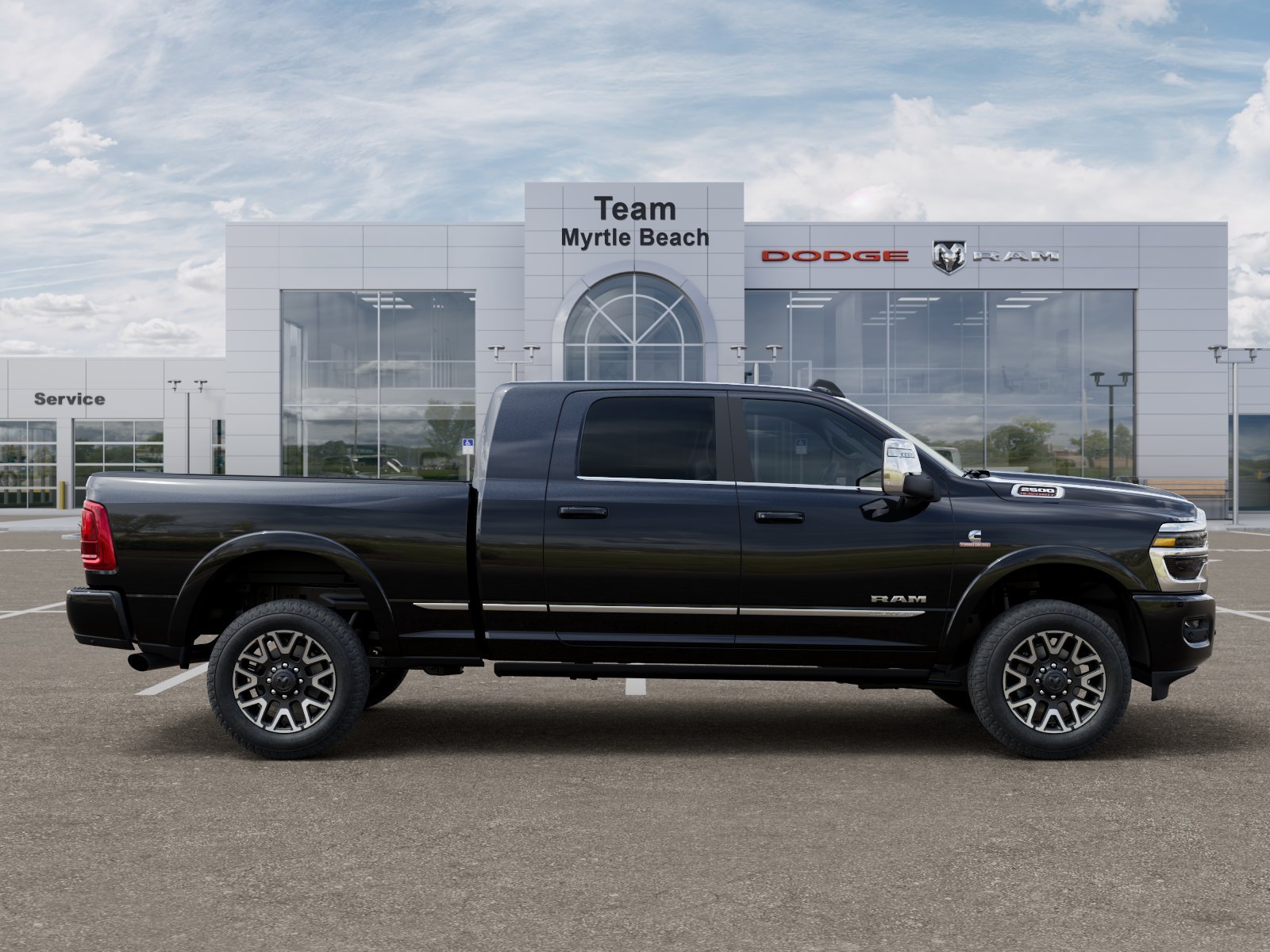 New 2026 Diamond Black Crystal Pearl-Coat Exterior Paint RAM Limited image 47