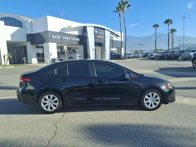 Used 2025 Black Toyota LE image 3