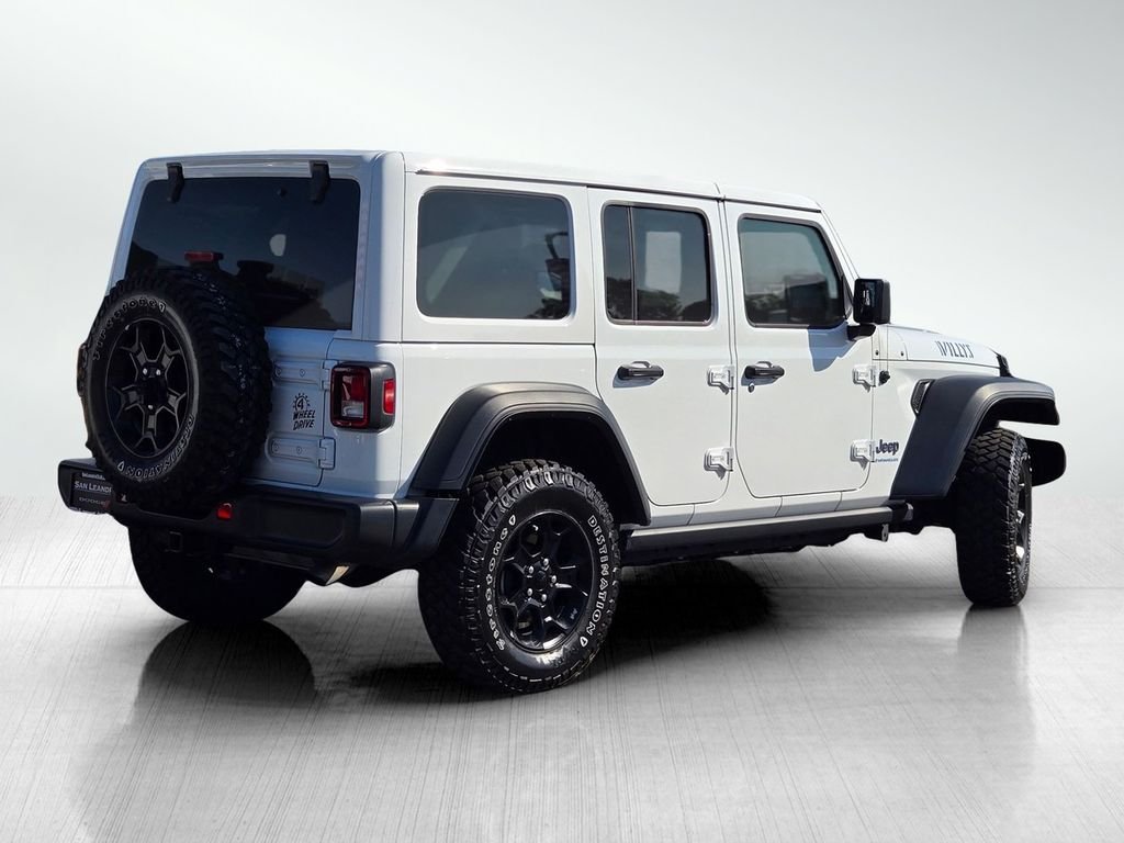 Certified Used 2023 Bright White Clearcoat Jeep Willys 4xe image 4