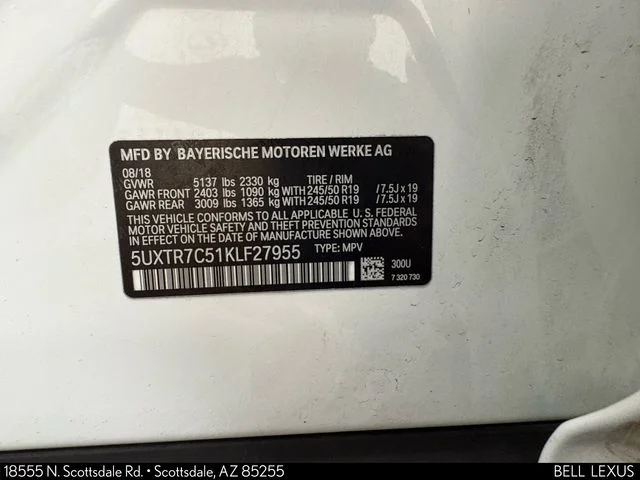Used 2019 White BMW sDrive30i image 29