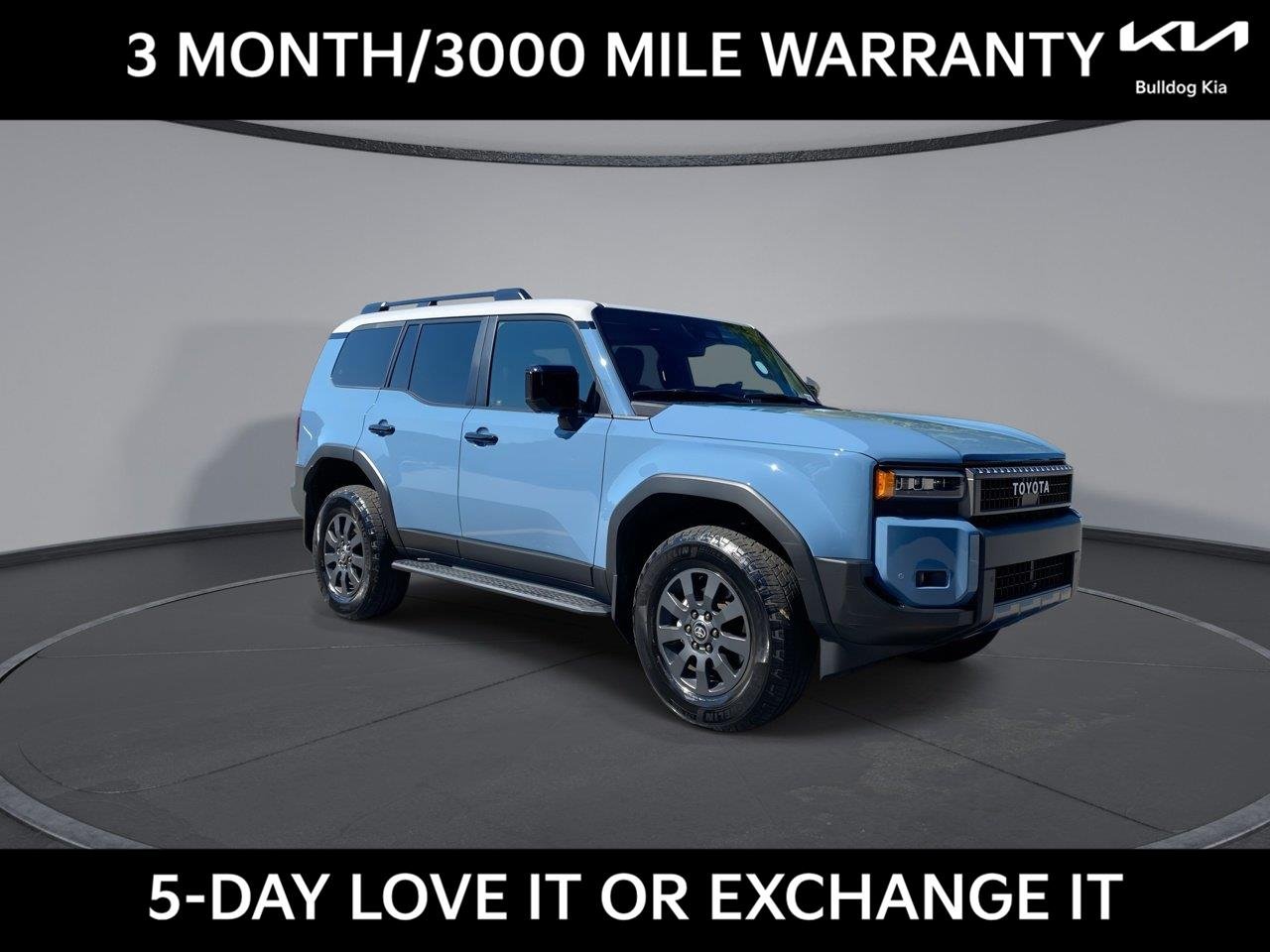 Used 2025 Heritage Blue w/Grayscape Roof Toyota Base image 2