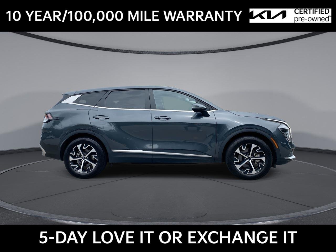 Certified Used 2024 Gravity Gray Kia EX image 9