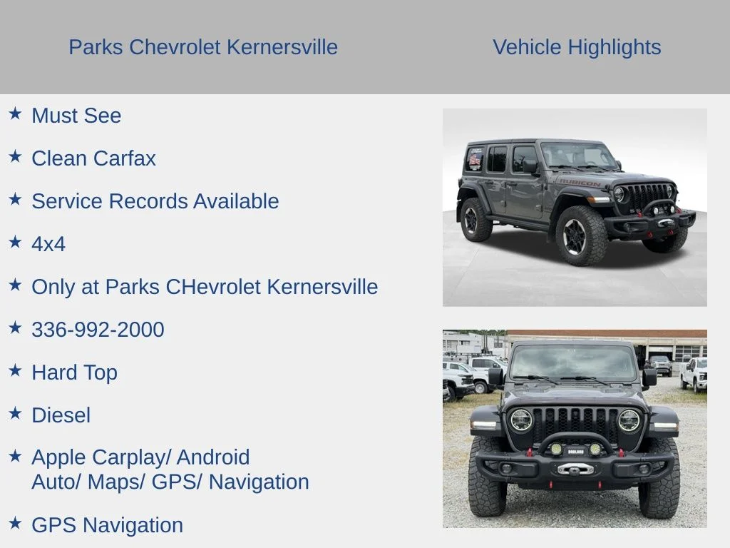 Used 2021 Gray Jeep Unlimited Rubicon image 7