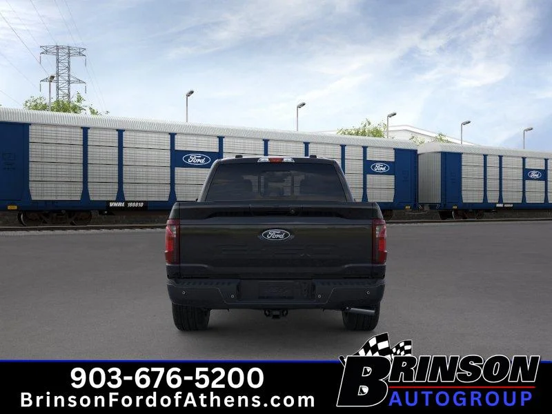 New 2026 Agate Black Metallic Ford XLT image 5