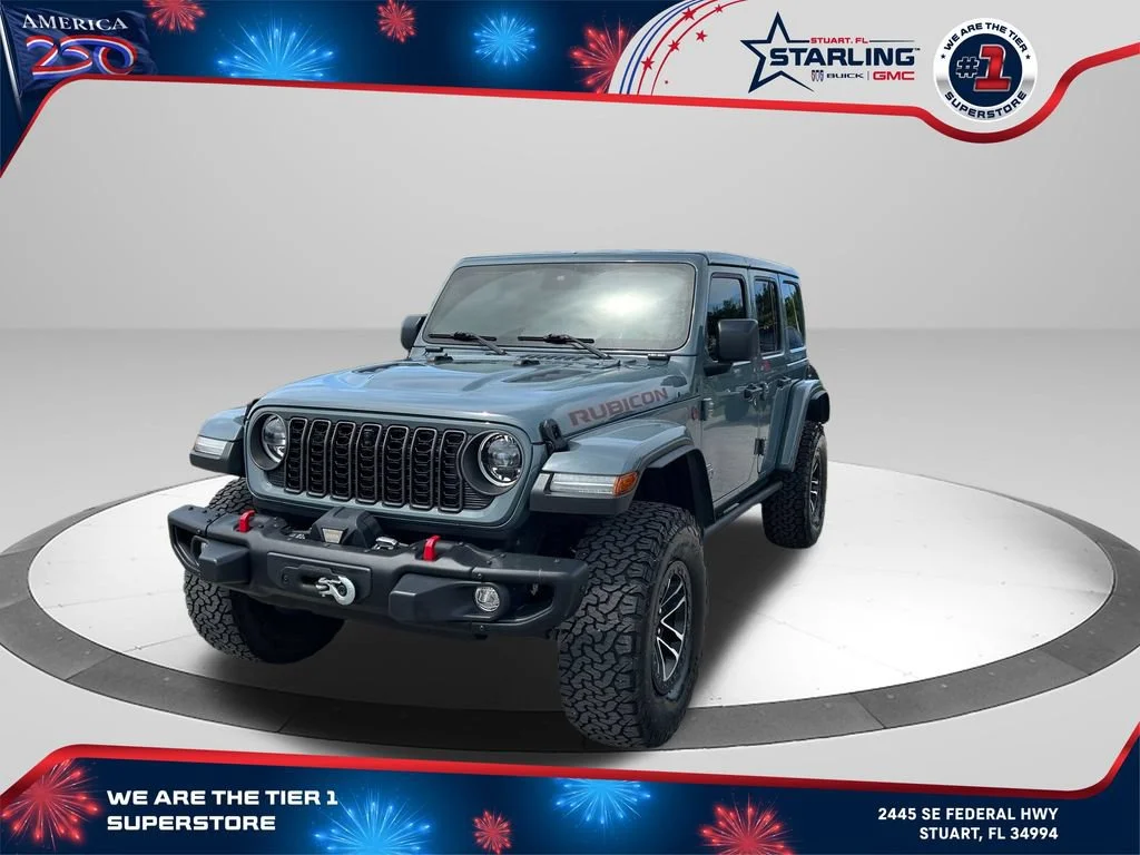 Used 2024 Gray Jeep 4-Door Recon 4x4 image 1