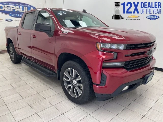 Certified Used 2021 Red Chevrolet  image 1