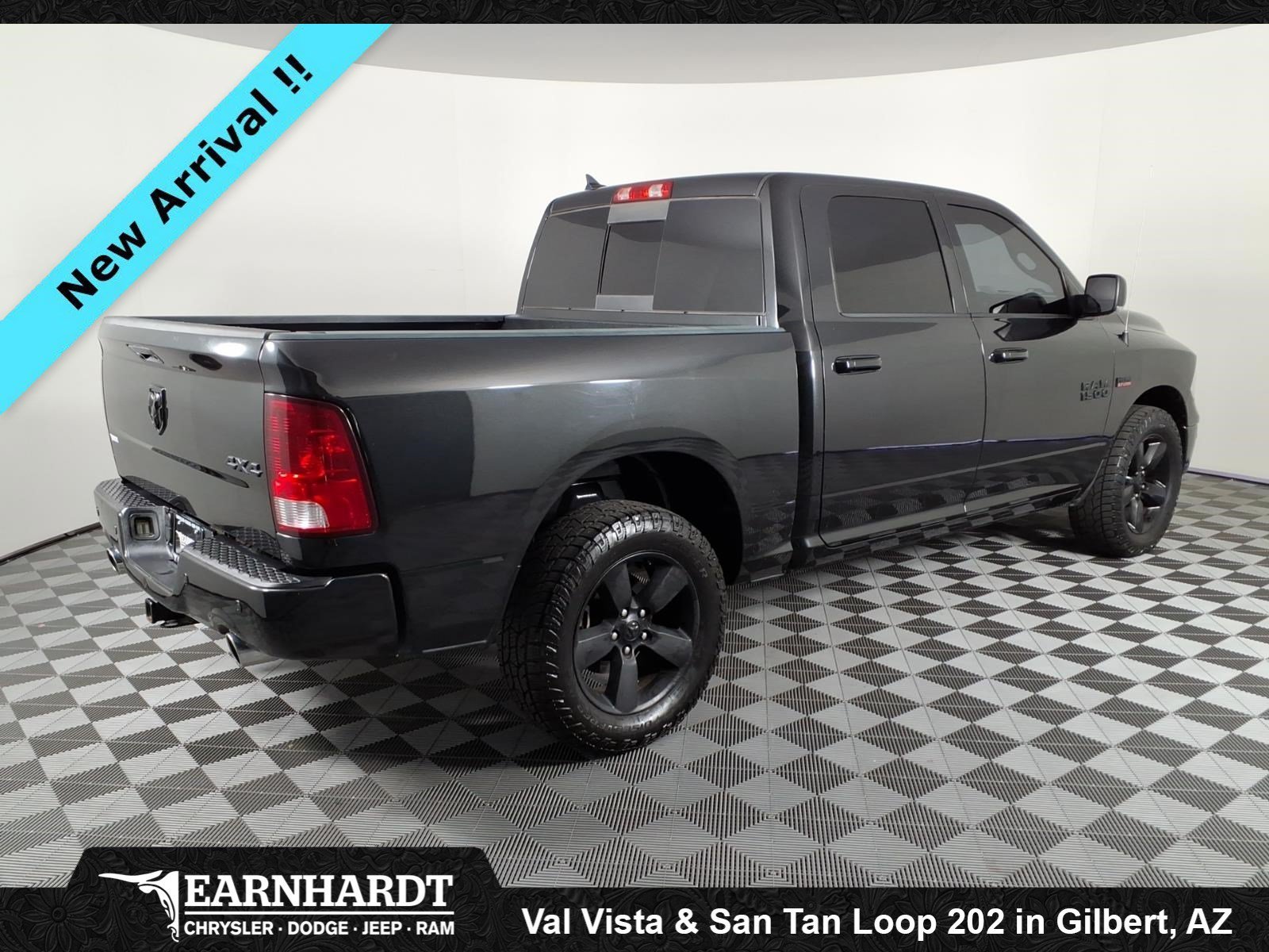 Certified Used 2018 Brilliant Black Crystal Pearlcoat Ram Big Horn image 4
