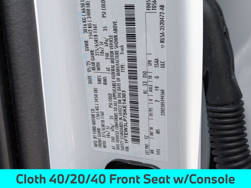 Used 2025 White Ford XLT image 30