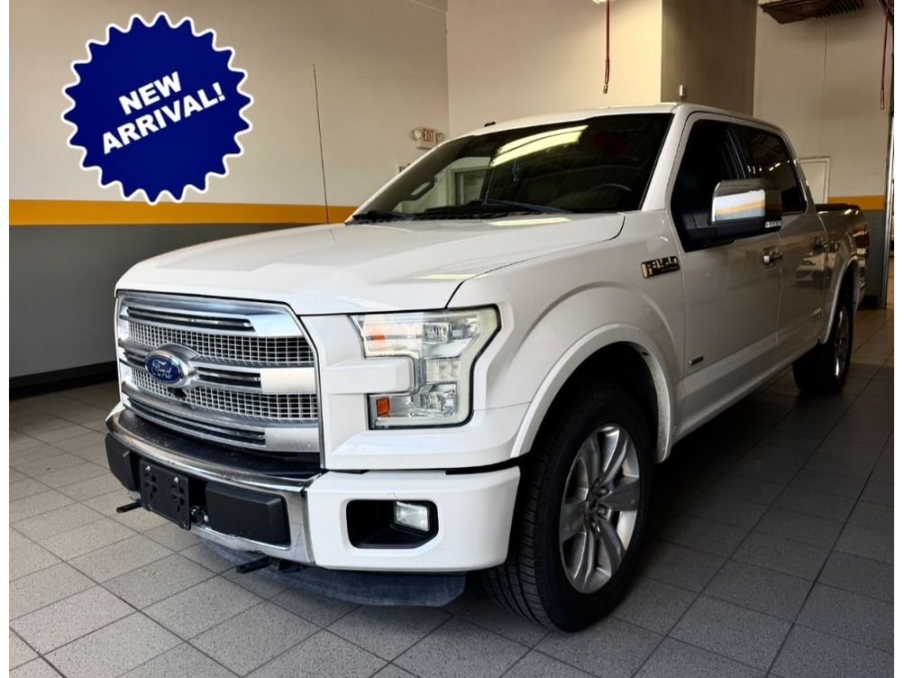Used 2016 White Platinum Metallic Tri-Coat Ford Platinum image 1