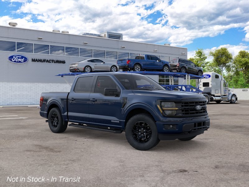 New 2026 Antimatter Blue Metallic Ford XLT image 1