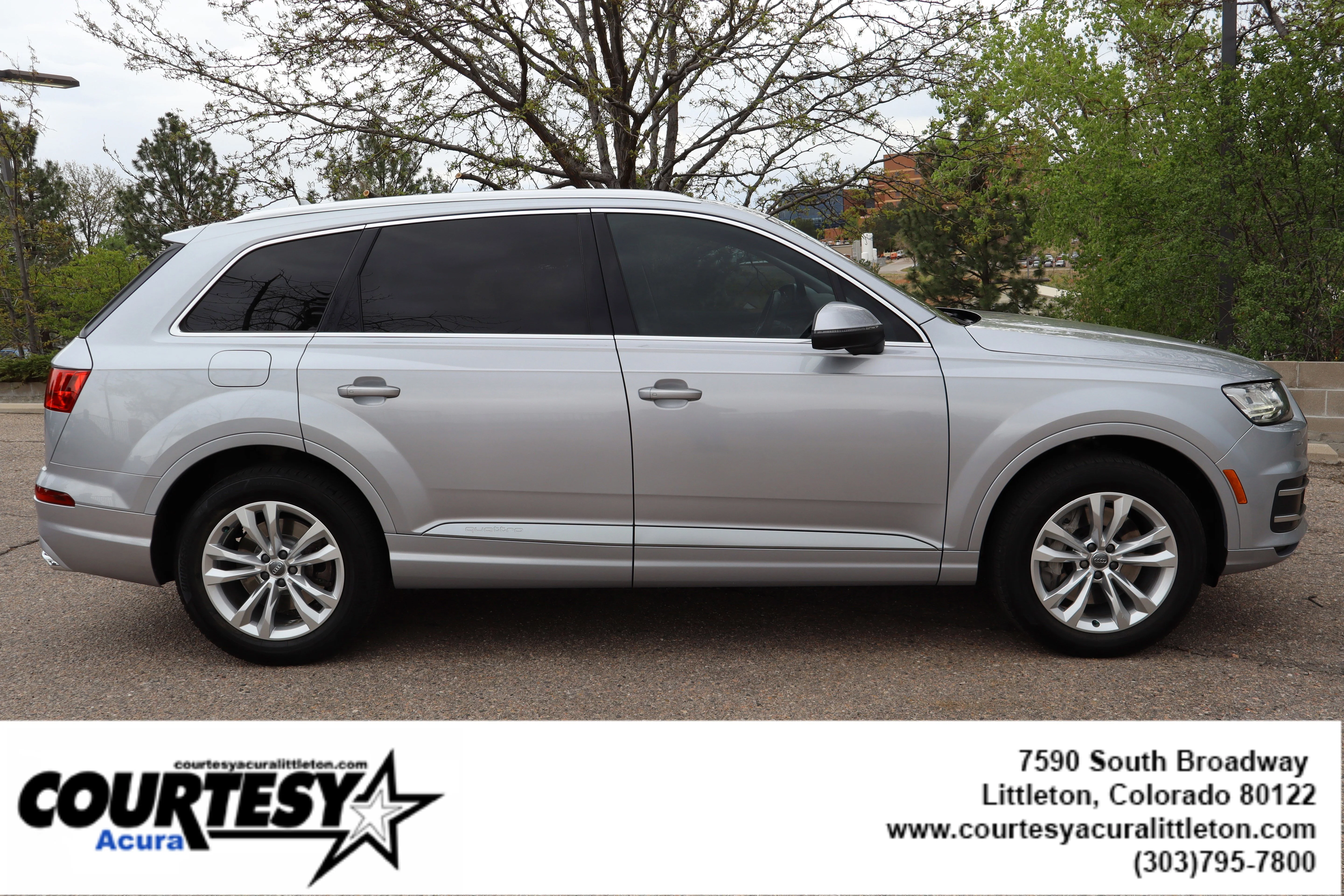 Used 2018 Silver Audi Premium Plus image 7