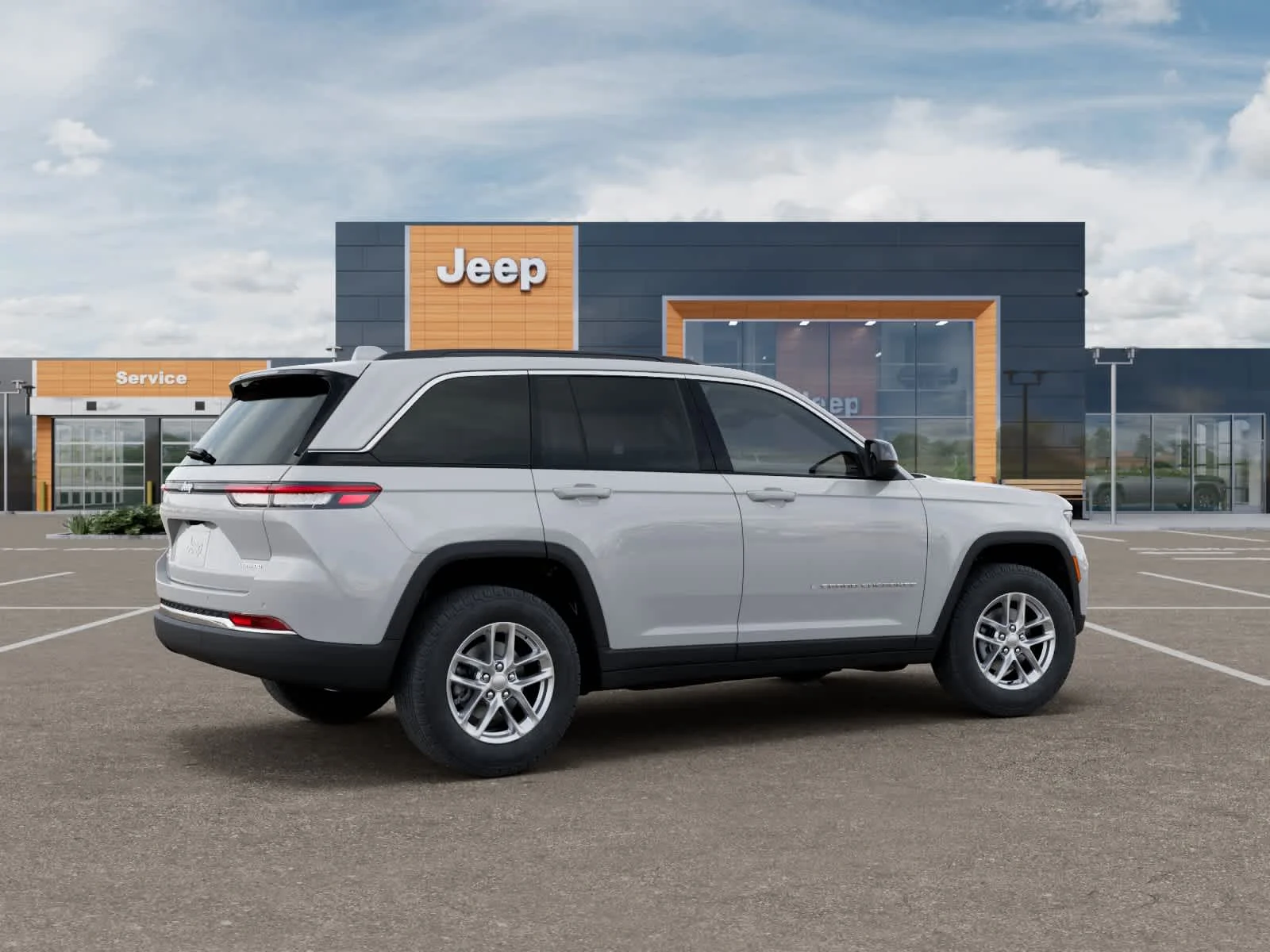 New 2026 Bright White Clearcoat Jeep Laredo image 4