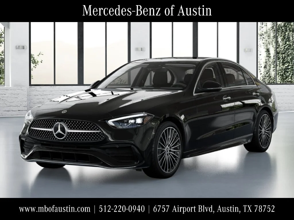 New 2027 Black Mercedes-Benz C 300 image 1