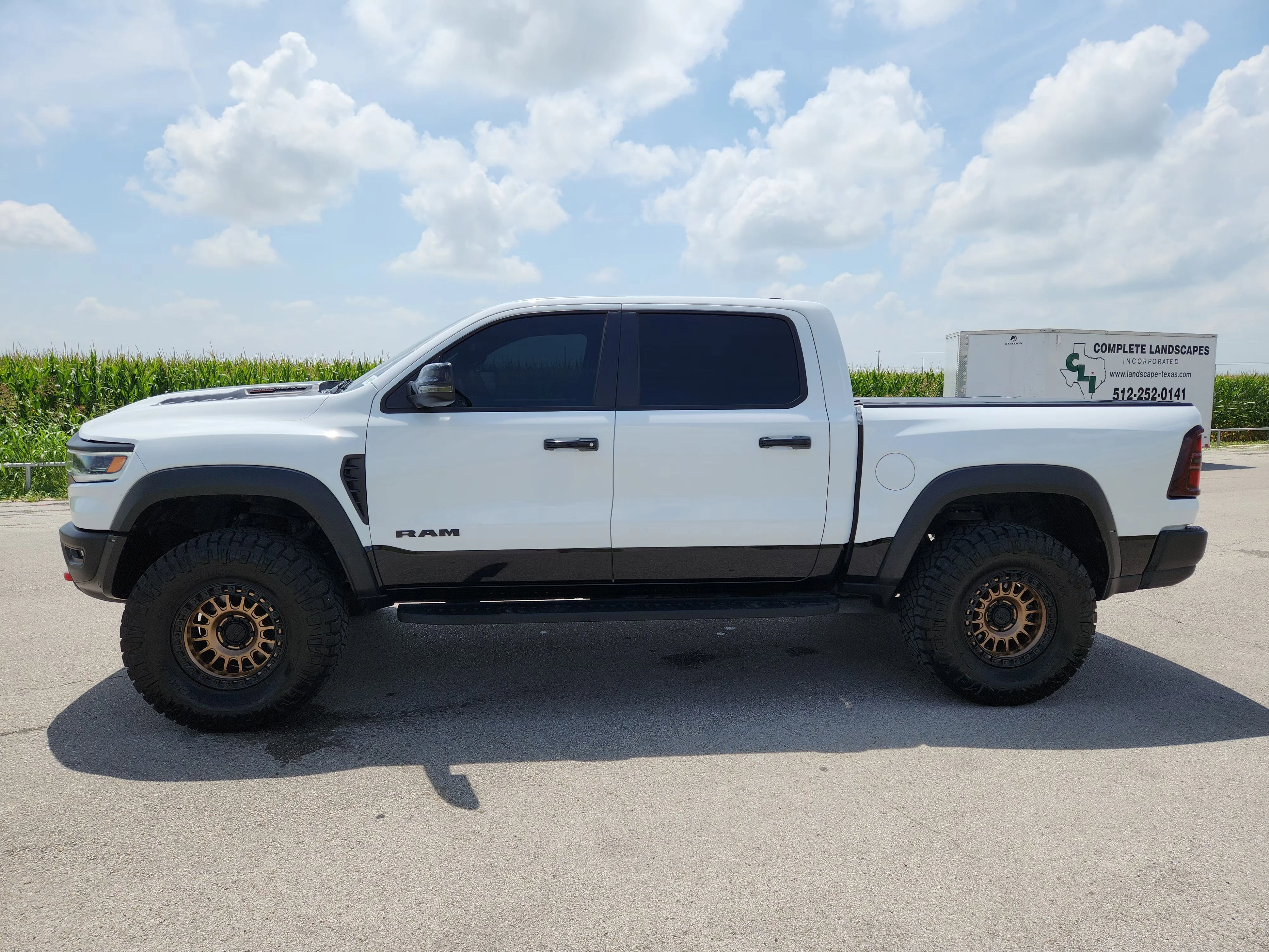 Used 2025 Bright White Clearcoat Ram RHO image 4