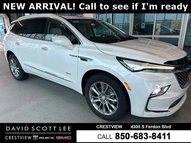 Used 2024 White Frost Tricoat Buick Avenir image 1