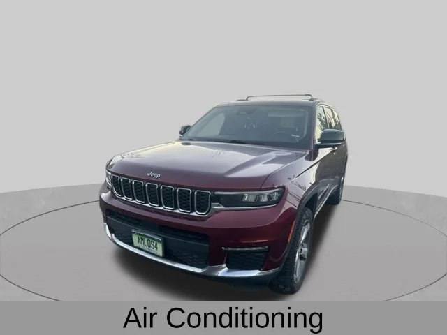 Used 2021 Red Jeep Limited image 3