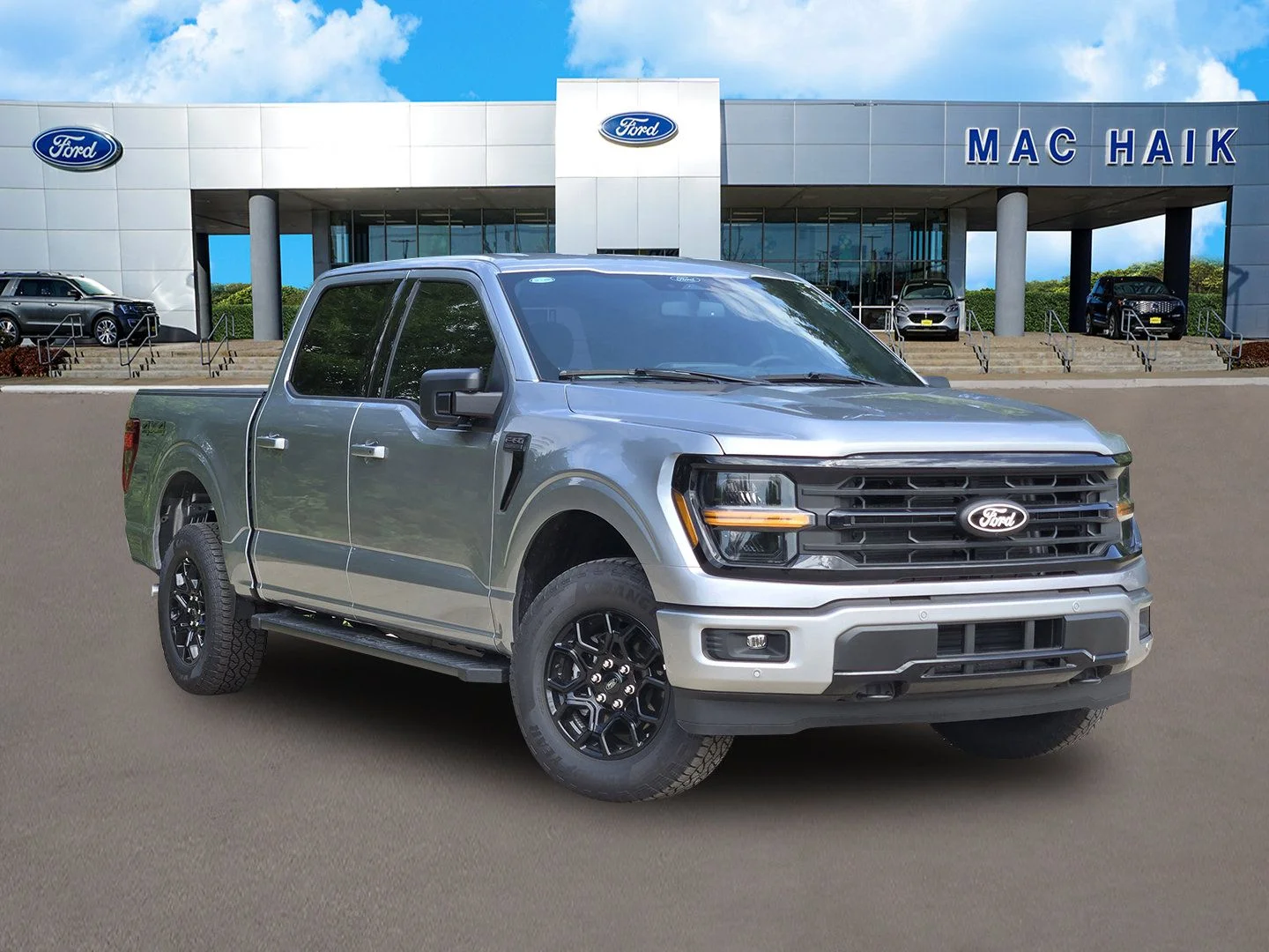 New 2026 Iconic Silver Metallic Ford XLT image 1
