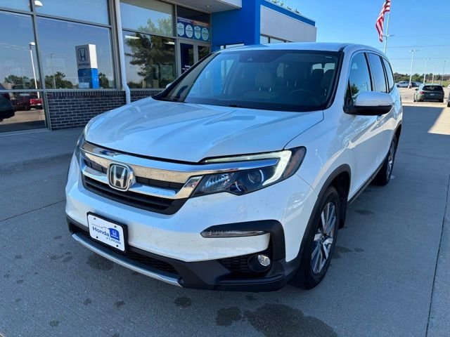 Used 2019 White Diamond Pearl Honda EX image 1
