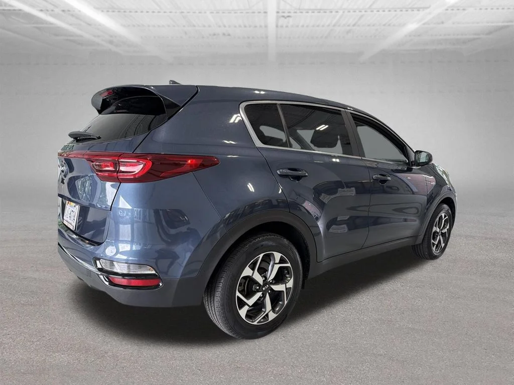 Used 2022 Blue Kia LX image 3