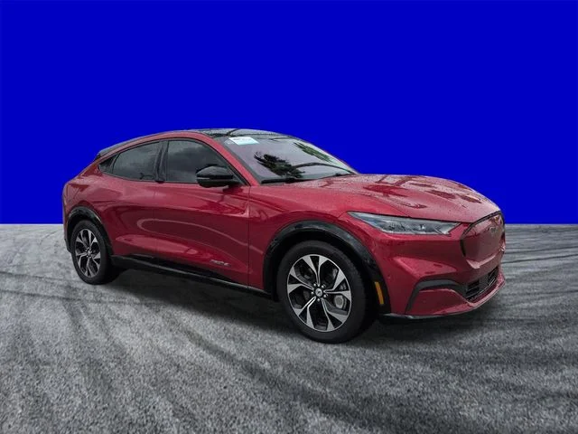 Certified Used 2021 Red Metallic Ford Premium image 2