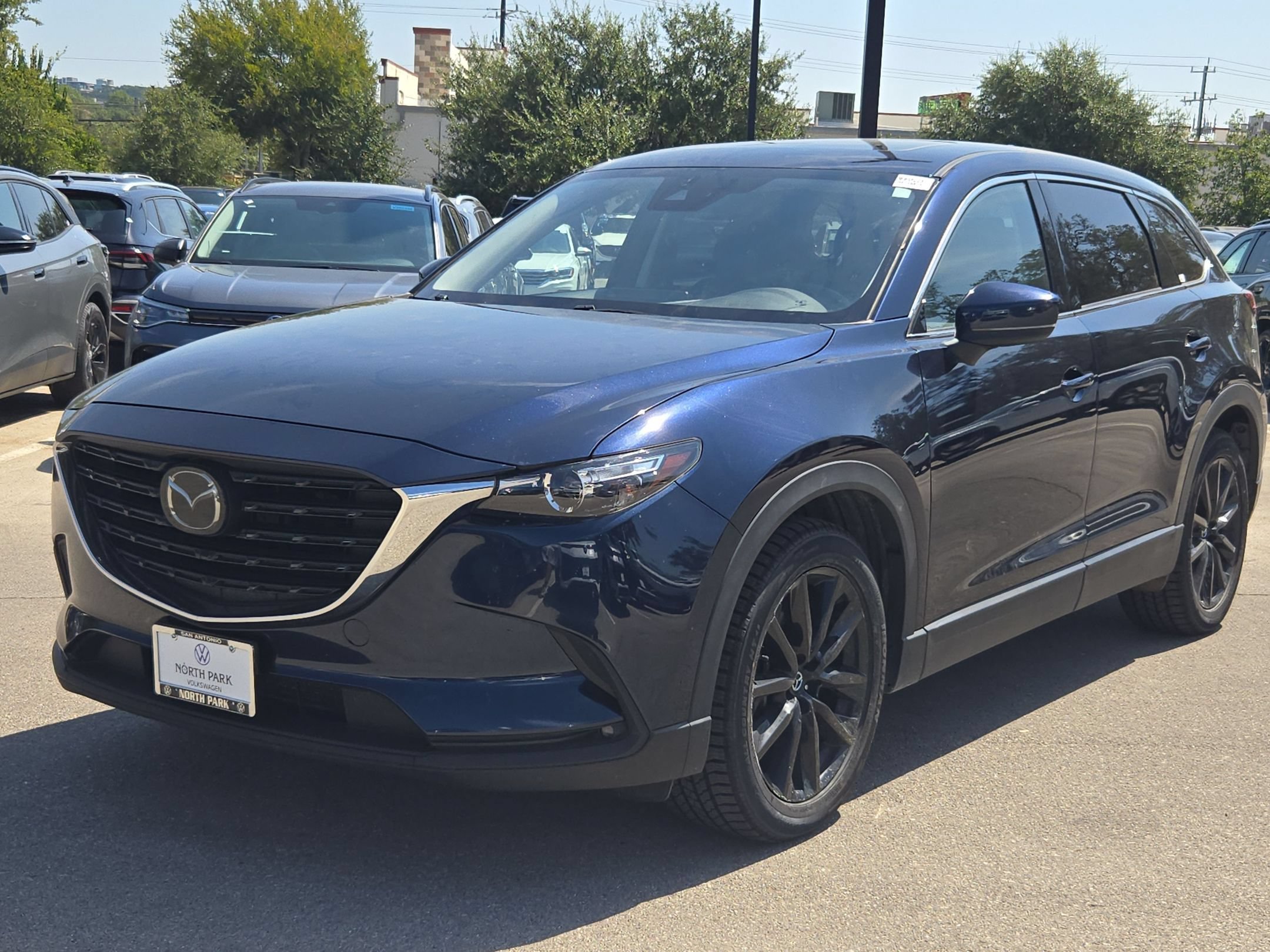 Used 2023 Deep Crystal Blue Mica Mazda Touring Plus image 7