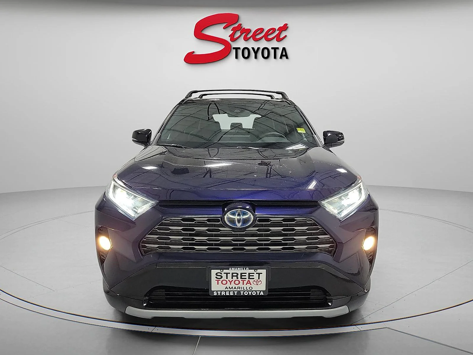 Certified Used 2021 Blue Toyota Hybrid XSE image 6