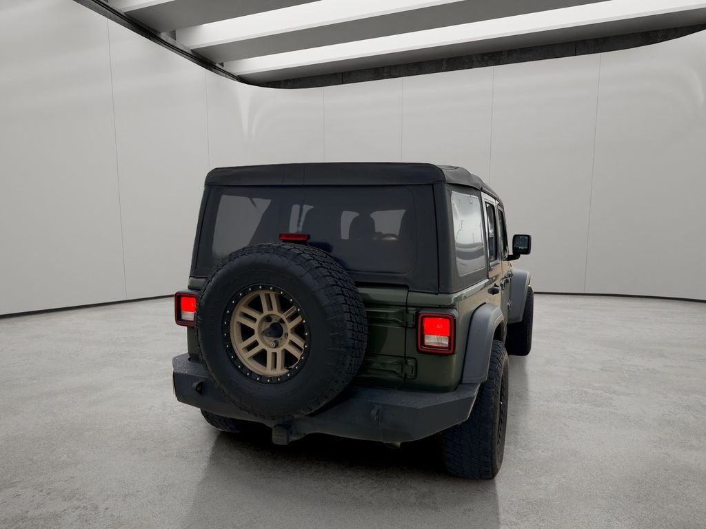 Used 2020 Sarge Green Clearcoat Jeep Sport image 6