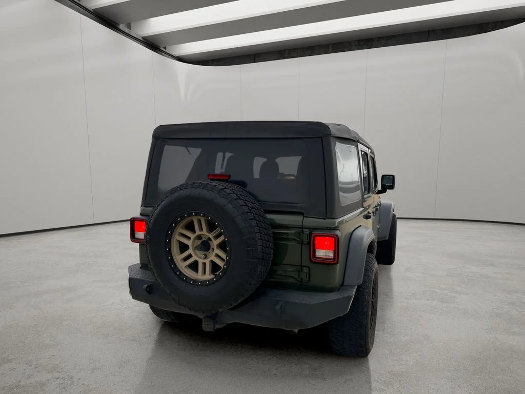 Used 2020 Sarge Green Clearcoat Jeep Sport image 6