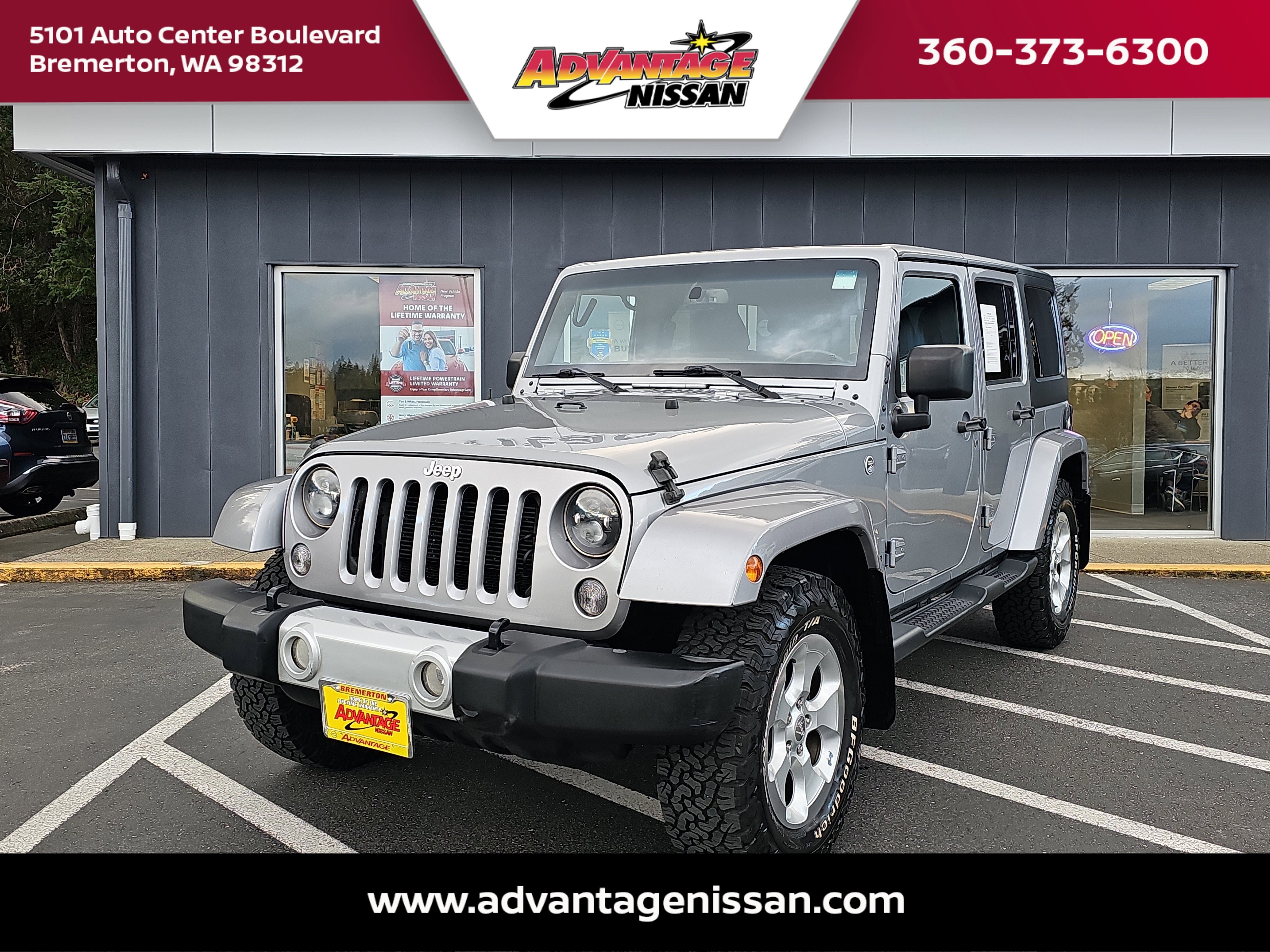 2015 Jeep Wrangler Unlimited Sahara