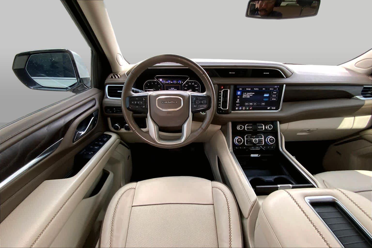 Used 2021 WHITE FROST TRICOAT GMC Denali image 6