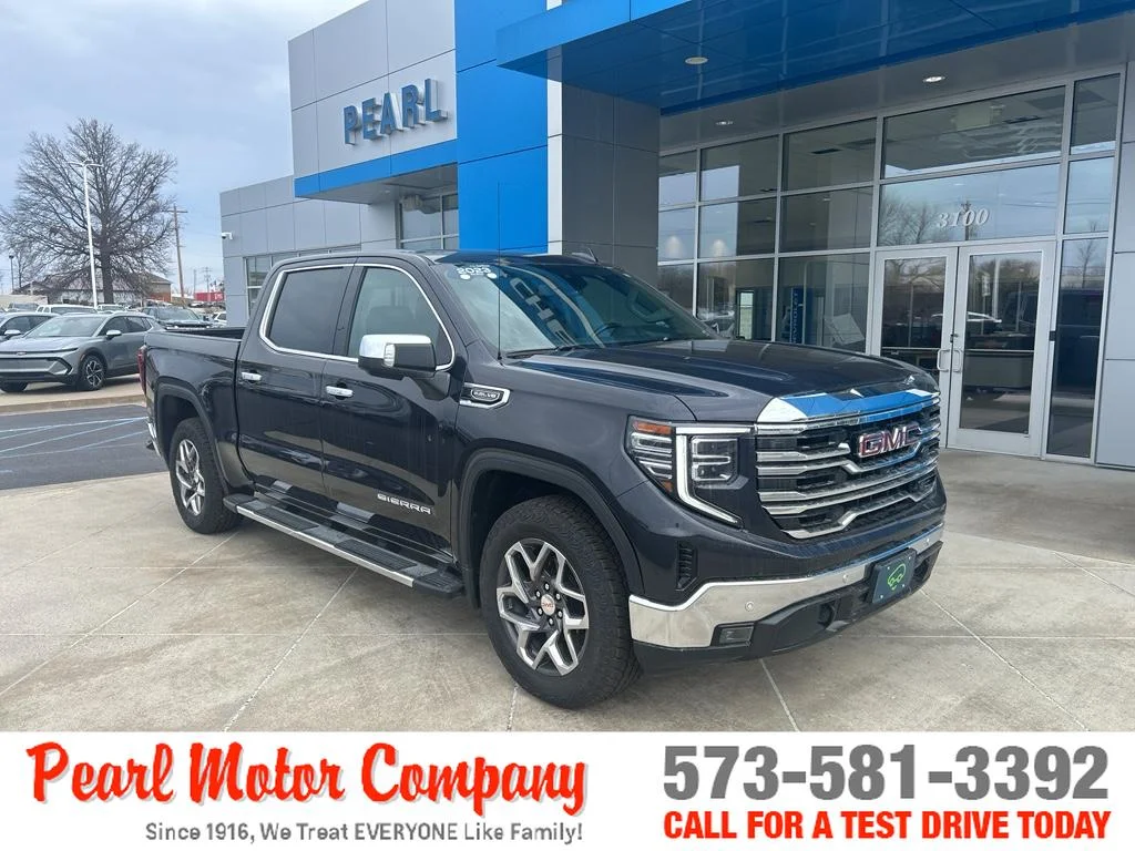 Certified Used 2023 Titanium Rush Metallic GMC SLT image 1