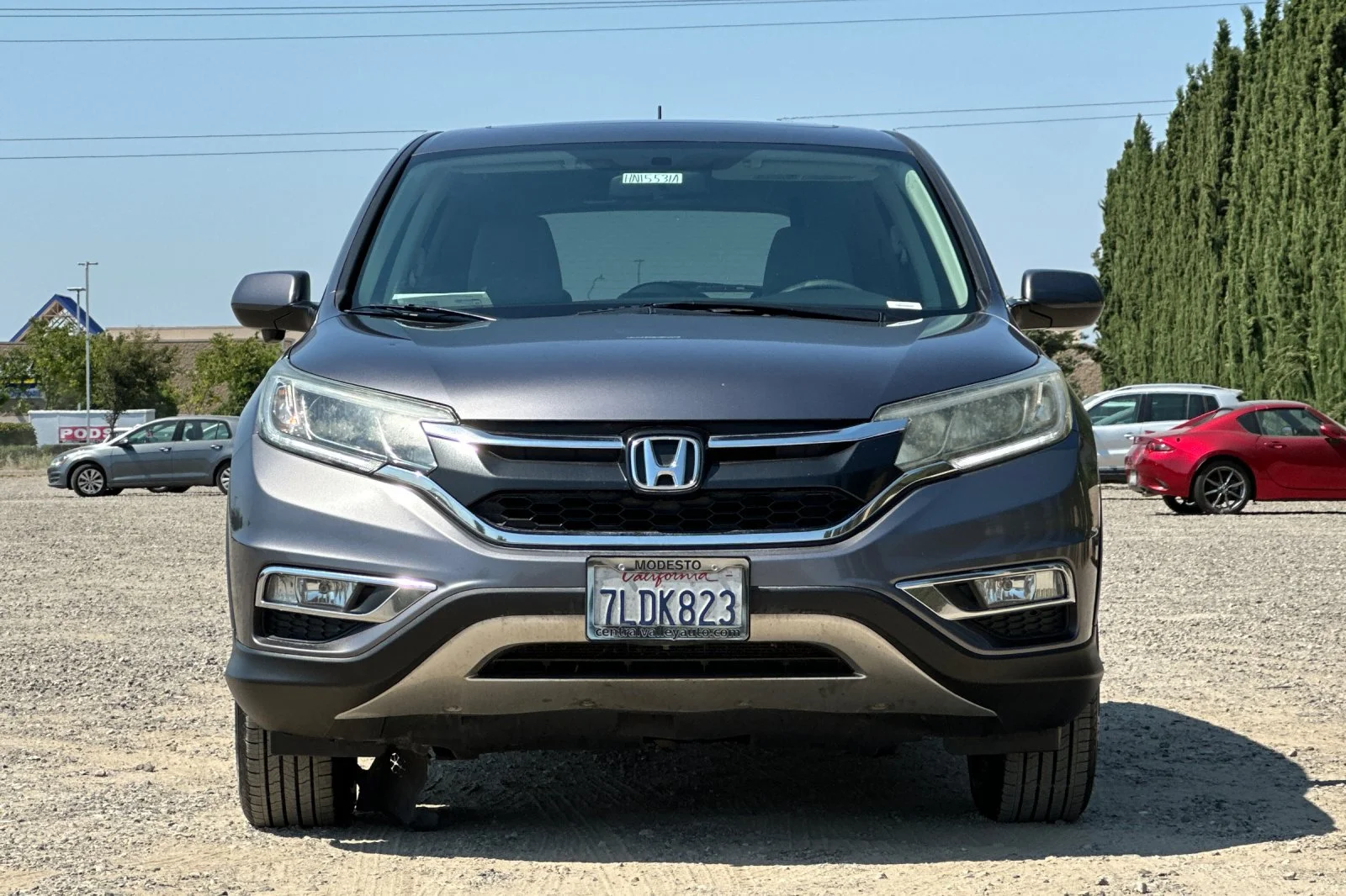 Used 2015 Gray Honda EX image 9