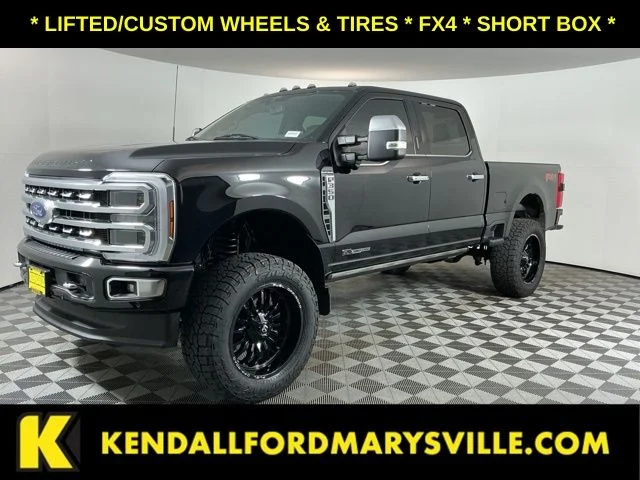 Used 2024 Agate Black Metallic Ford Platinum image 1