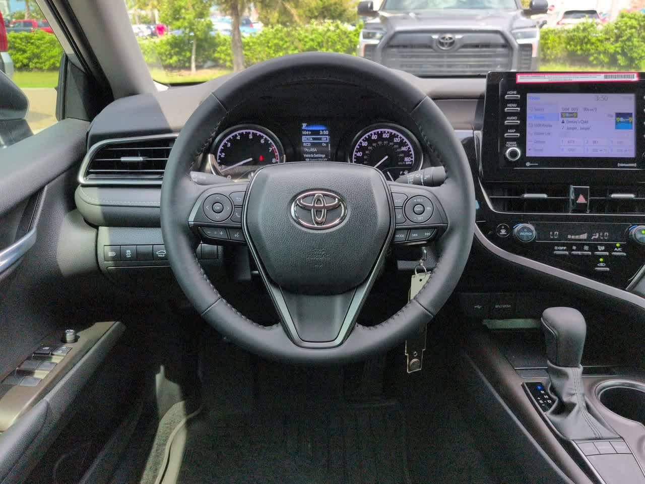 Used 2024 Celestial Silver Metallic Toyota SE image 15