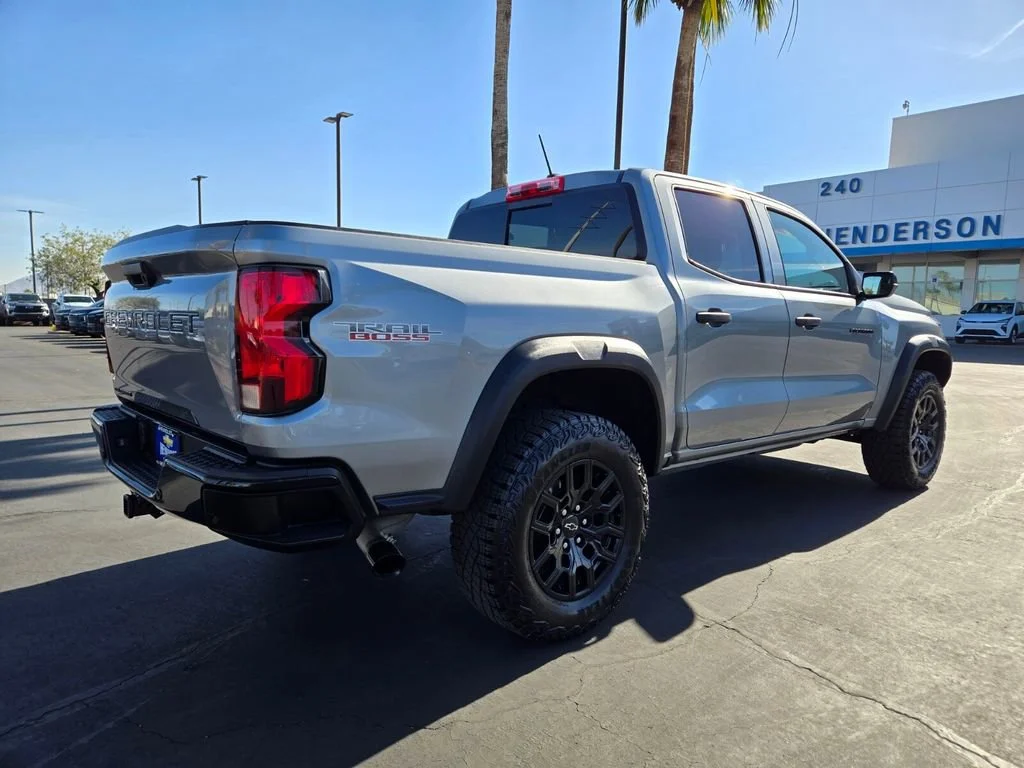 Used 2025 Sterling Gray Metallic Chevrolet Trail Boss image 6